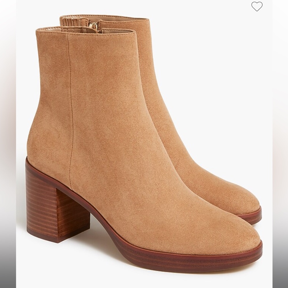 J. Crew Suede Platform Boots